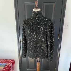 Black and Gold Sweater - Size LP